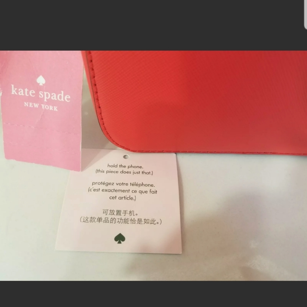 NWT! Kate Spade Gazpacho Red/Orange Mini Camera Crossbody Bag - Picture 13 of 14